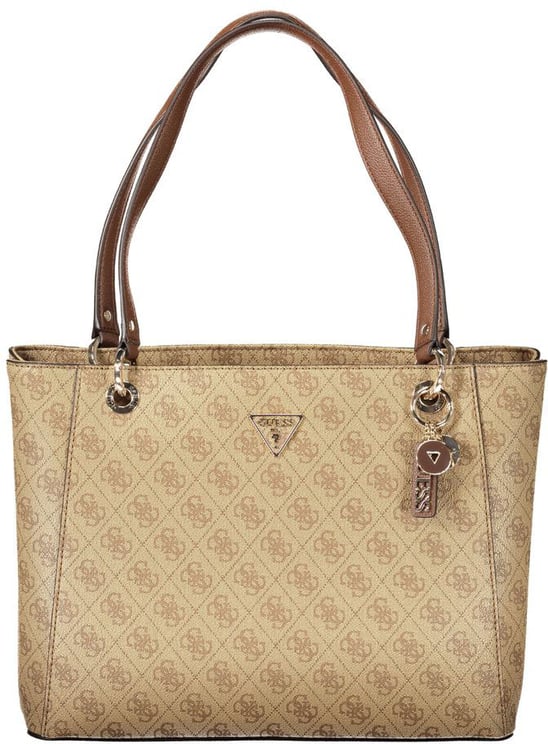 Guess Guess Jeans Beige Polyurethane Women Handbag