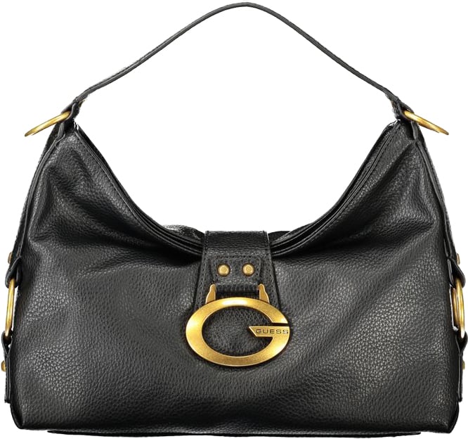 Guess Guess Jeans Nero Poliuretano Women Handbag