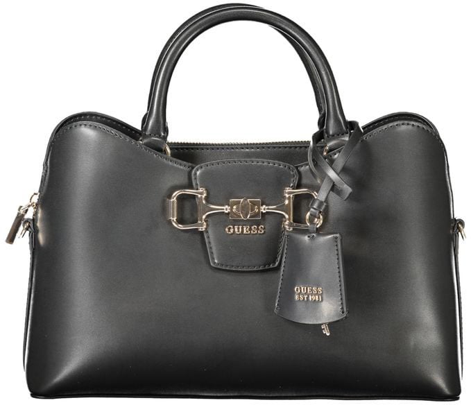 Guess Guess Jeans Black Polyurethane Women's Handbag