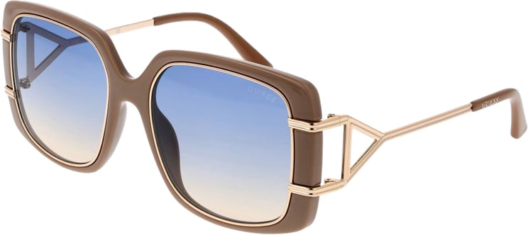 Guess Guess Brown Metal & Plastic Sunglasses