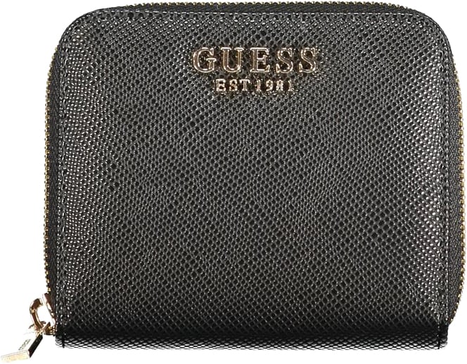 Guess Guess Jeans Nero Poliuretano Women Wallet