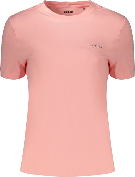 Guess Guess Jeans Pink Cotton Women's T-Shirt