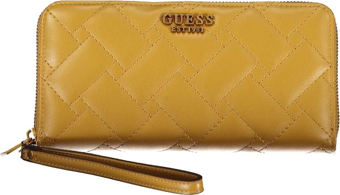 Guess Guess Jeans Yellow Polyurethane Women Wallet