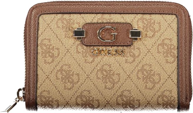 Guess Guess Jeans Beige Polyurethane Women Wallet