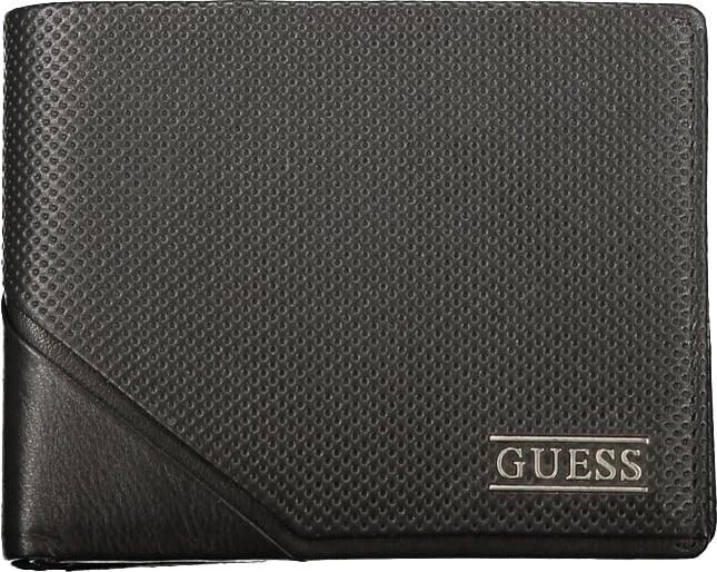 Guess Guess Jeans Black Leather Men's Wallet