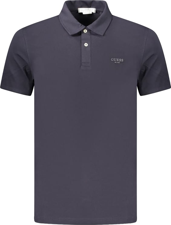 Guess Guess Jeans Blue Cotton Mens Polo Shirt