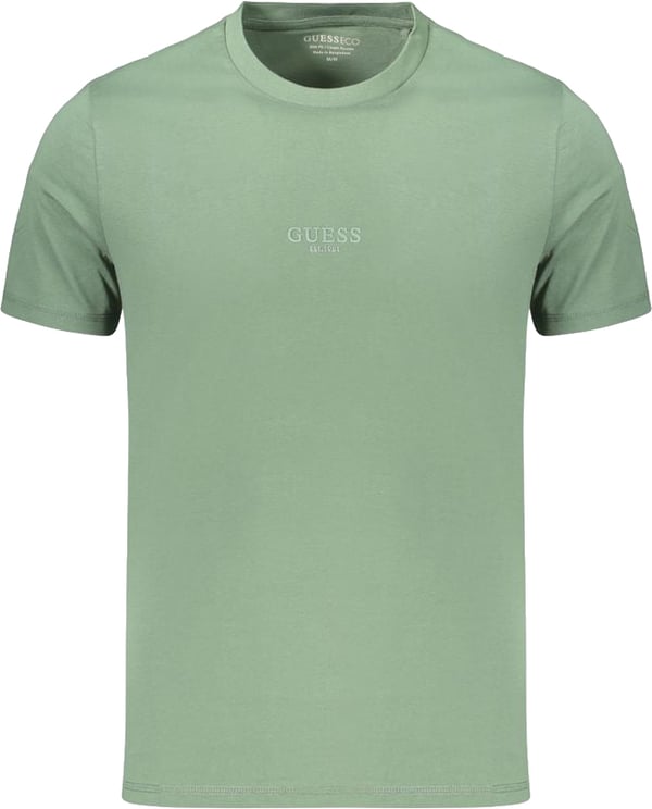 Guess Guess Jeans Green Cotton Men's T-Shirt