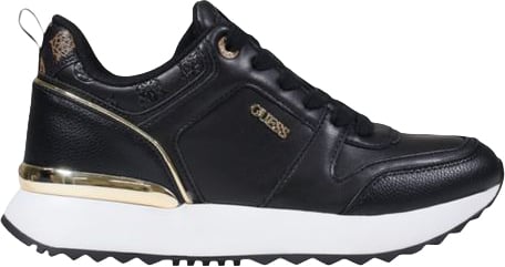 Guess Guess Black Polyethylene Low Top Sneakers
