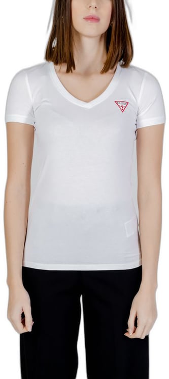 Guess Guess White Cotton T-Shirt