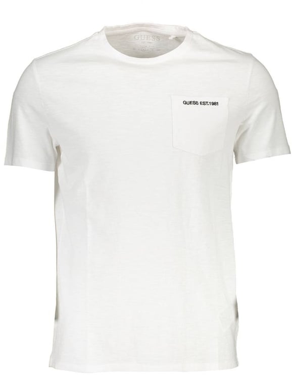 Guess Guess Jeans Bianco Cotton Men's T-Shirt