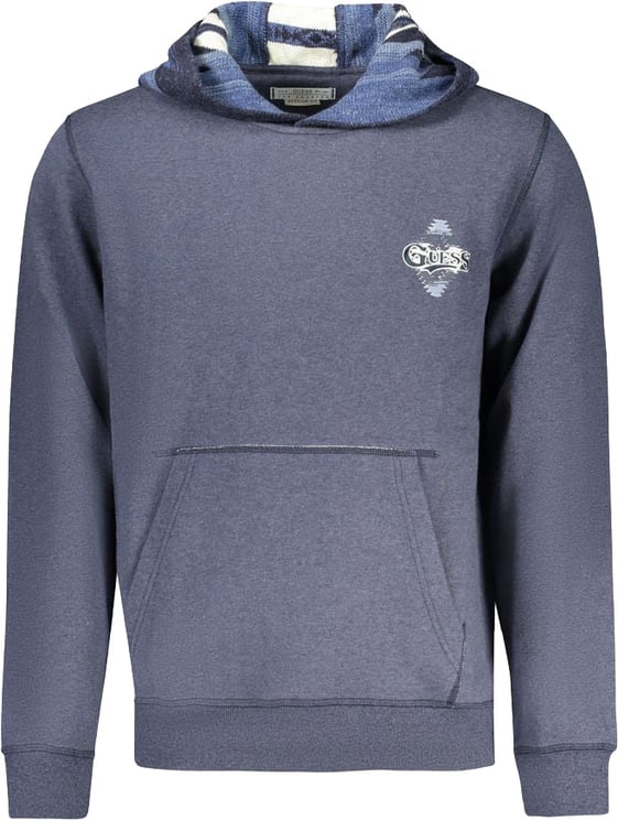 Guess Guess Jeans Blue Cotton Men's Hoodie