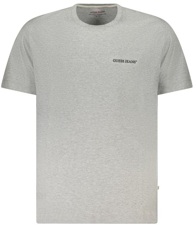 Guess Guess Jeans Gray Cotton Men T-Shirt