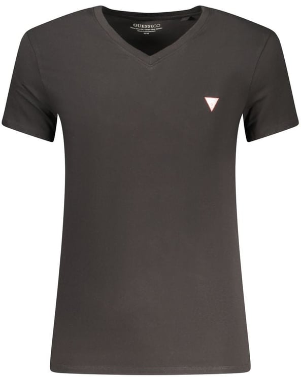 Guess Guess Jeans Black Cotton Men's T-Shirt