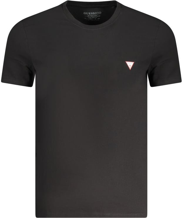 Guess Guess Jeans Black Cotton Men's T-Shirt
