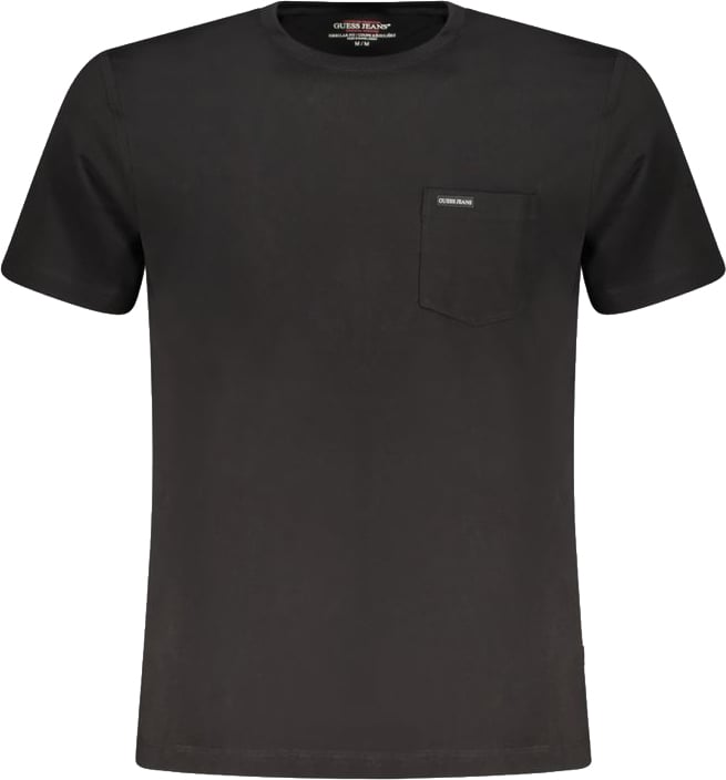 Guess Guess Jeans Black Organic Cotton Men T-Shirt