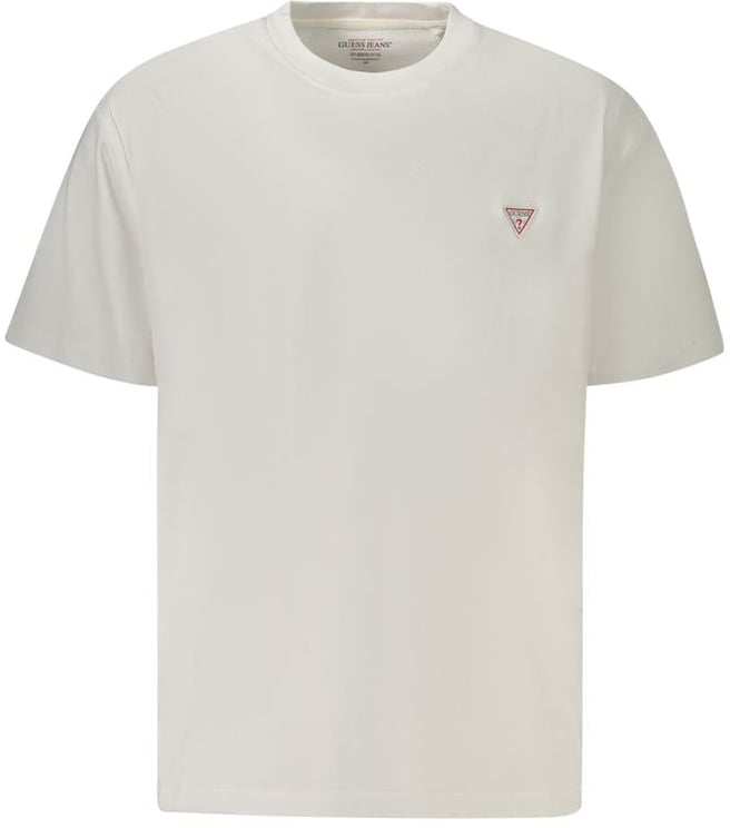 Guess Guess Jeans Bianco Organic Cotton Men's T-Shirt