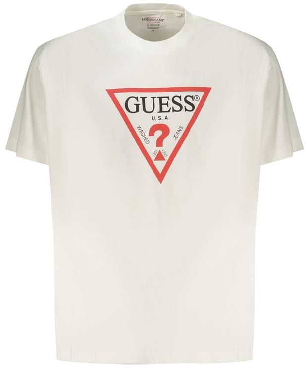 Guess Guess Jeans White Cotton Men T-Shirt