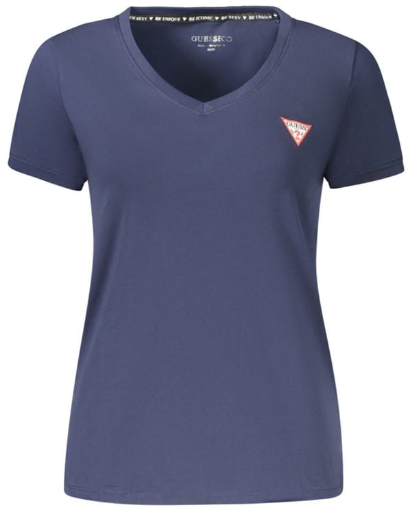 Guess Guess Jeans Blue Organic Cotton Women T-Shirt