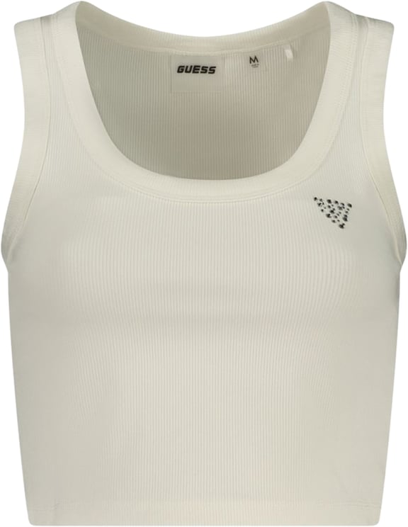 Guess Guess Jeans White Viscose Women's Top