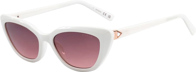 Guess Guess White Injected Sunglasses