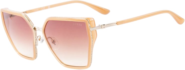 Guess Guess Beige Resin Sunglasses