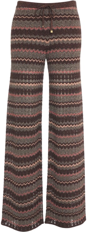 Guess Knit pants with lurex details