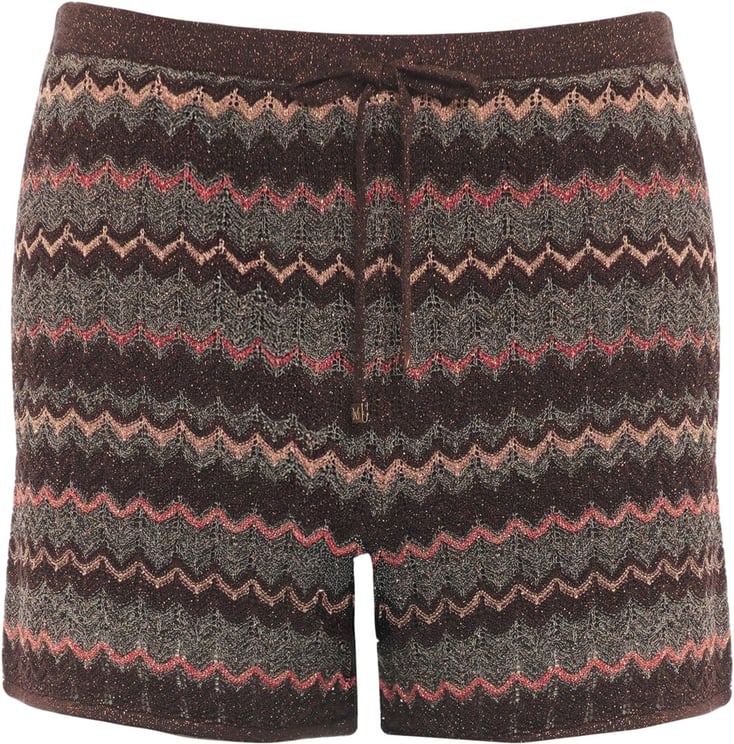 Guess Knit shorts with lurex details