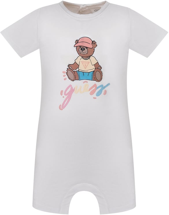 Guess Tutina Corta con Stampa Orsetto