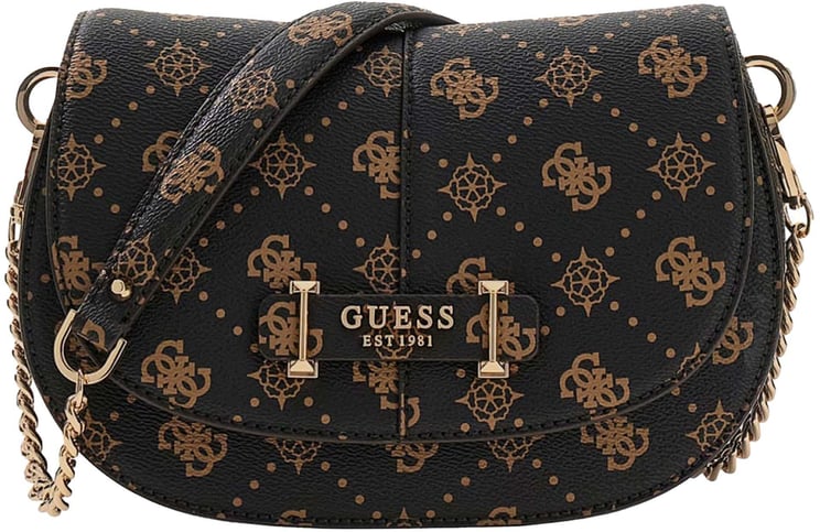 Guess Carrie Logo Flap Schoudertas