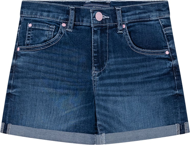 Guess Shorts in Denim Stretch con Risvolto