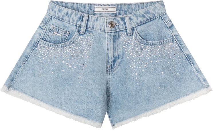 Guess Shorts Denim con Applicazioni