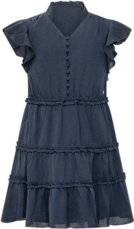 Guess Abito in Creponne con Balze