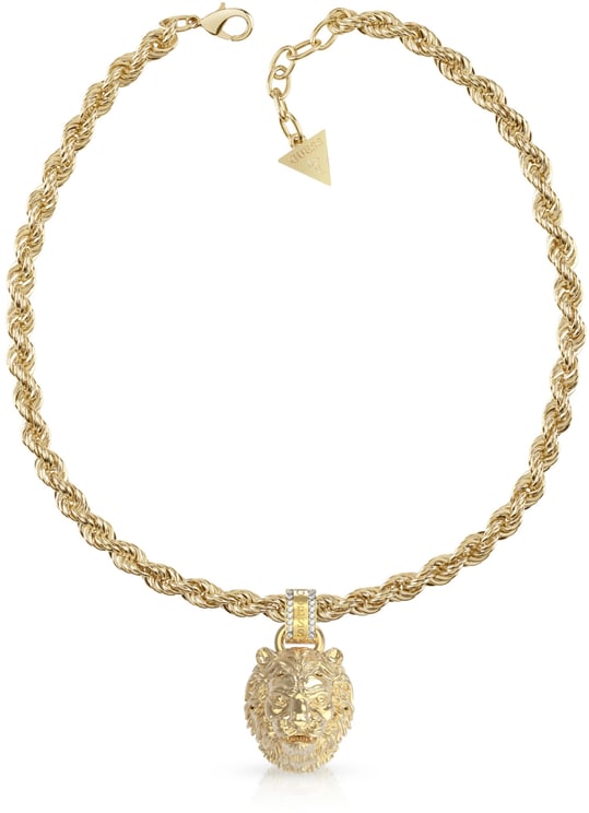 Guess Lion King Ketting met Kristal