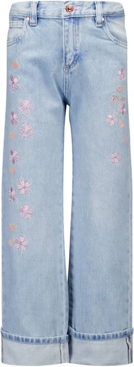 Guess Guess Kinder Meisjes Jeans In Licht Blauw