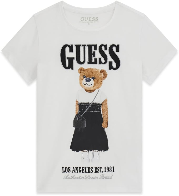 Guess T-Shirts And Polos Pure White