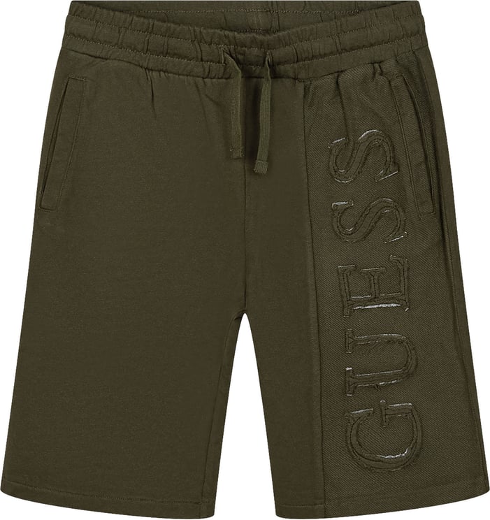 Guess Shorts con Coulisse e Logo in Rilievo