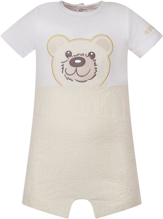 Guess Tutina Corta con Ricamo Orsetto