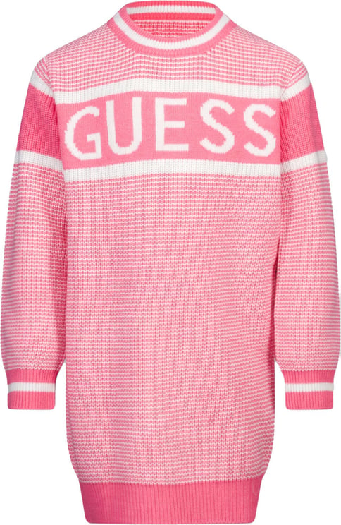 Guess Guess Kinder Meisjes Jurk In Roze