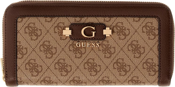 Guess Lindsey Slg Large Zip Around Portemonnee