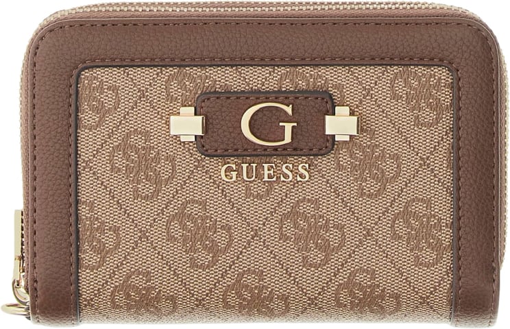 Guess Lindsey Slg Med Double Zip Portemonnee