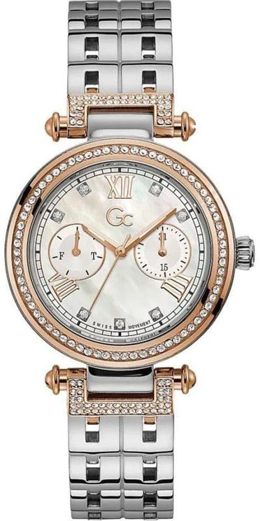 Guess Gc: Guess Collection PrimeChic Swarovski Swiss Made 36mm