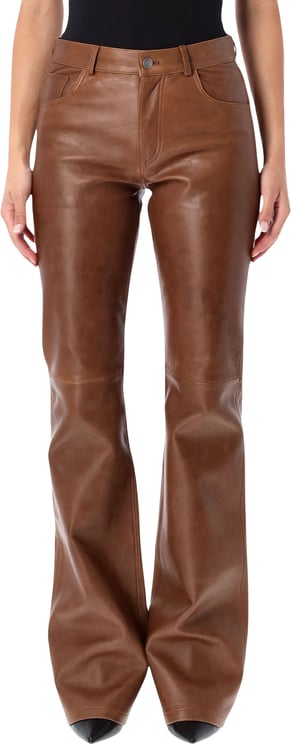 Haikure Flora Leather Marrone