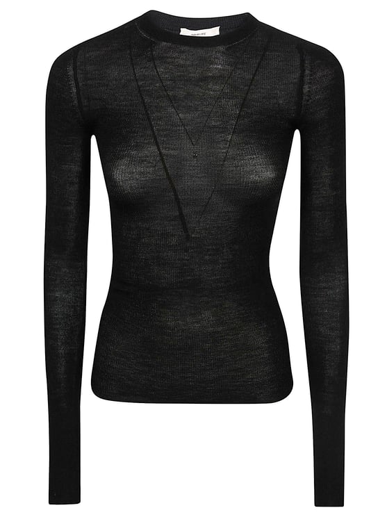 Haikure Ribbed Slim-Fit Top in Extra-Fine Merino Wool