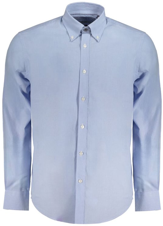 Harmont & Blaine Harmont & Blaine Azzurro Organic Cotton Men's Shirt