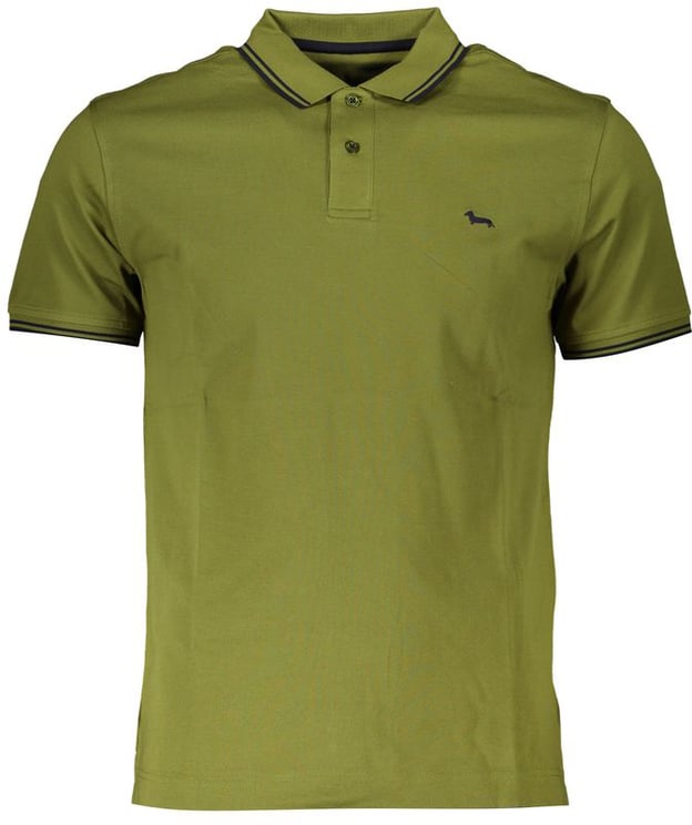 Harmont & Blaine Harmont & Blaine Verde Cotton Mens Polo