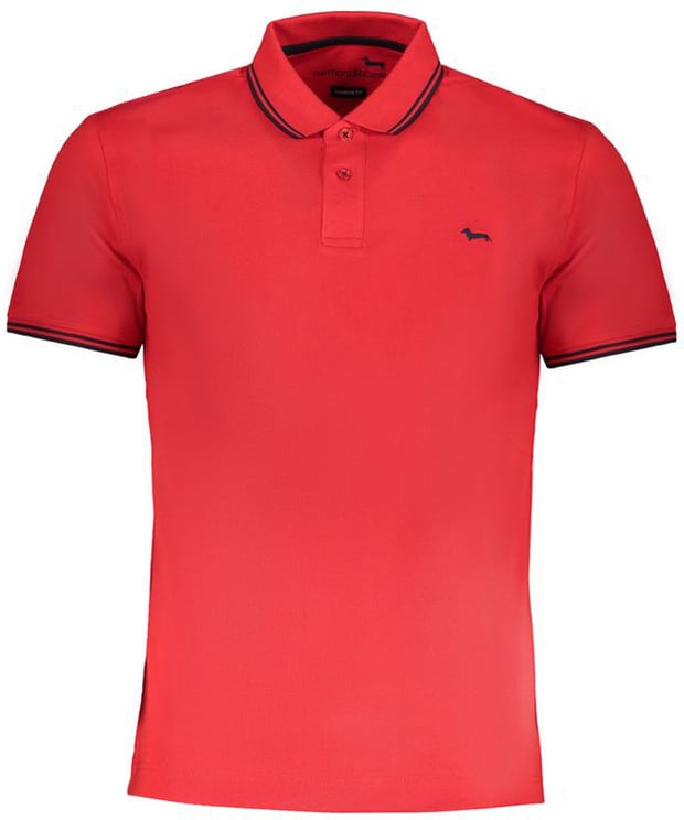 Harmont & Blaine Harmont & Blaine Rosso Cotton Men Polo Shirt