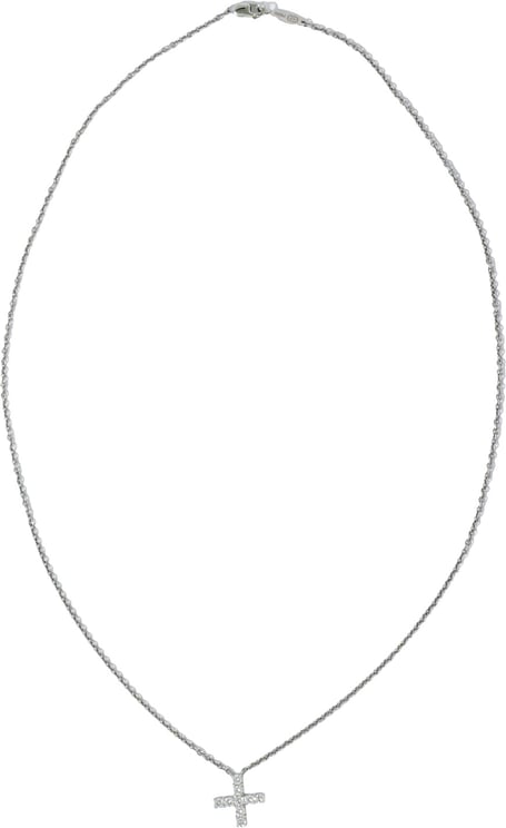 Harry Winston Harry Winston Cross Pendant Necklace Platinum with Diamonds