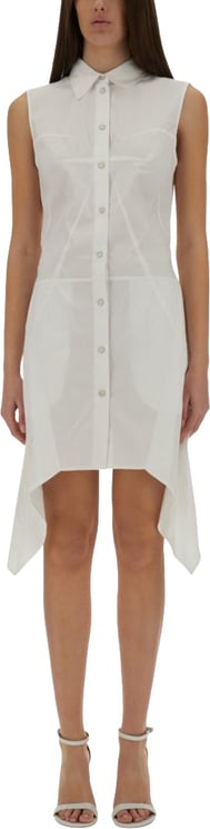 Helmut Lang Bustier Shirt Dress