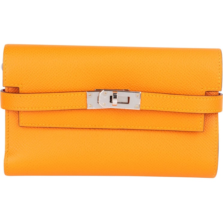 Hermès Hermès Epsom Leather Kelly Compact Wallet