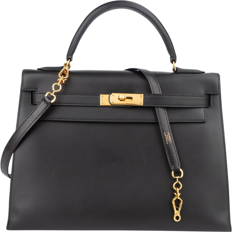 Hermès Hermès Box Calf Leather Kelly 32 Handbag